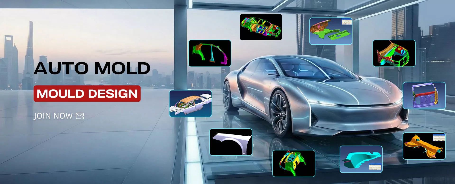 Výrobca lisovacích foriem na vonkajšie panely vysokovýkonných automobilových karosérií