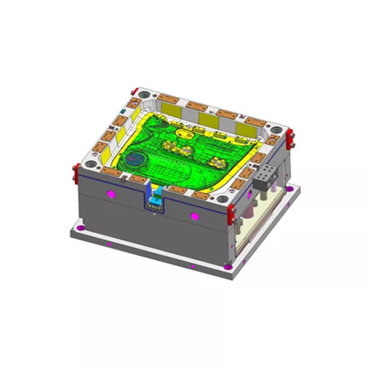 Vstrekovacia forma na hlavný panel automobilových dverí