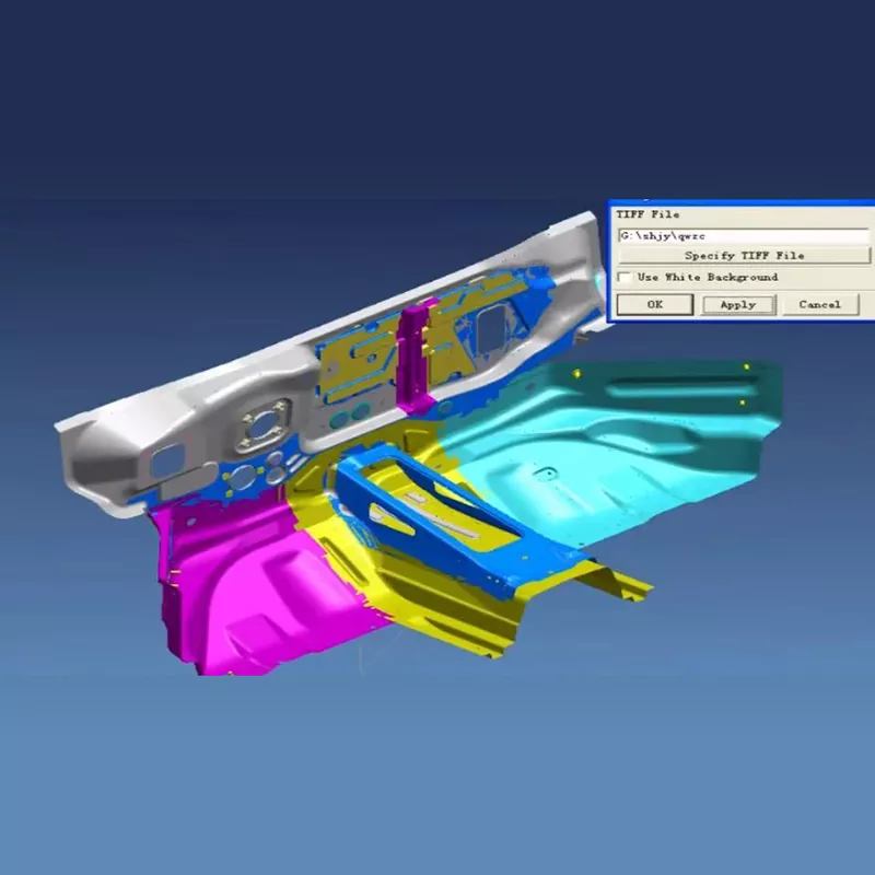 Raziace raznice na montáž predného panela automobilov