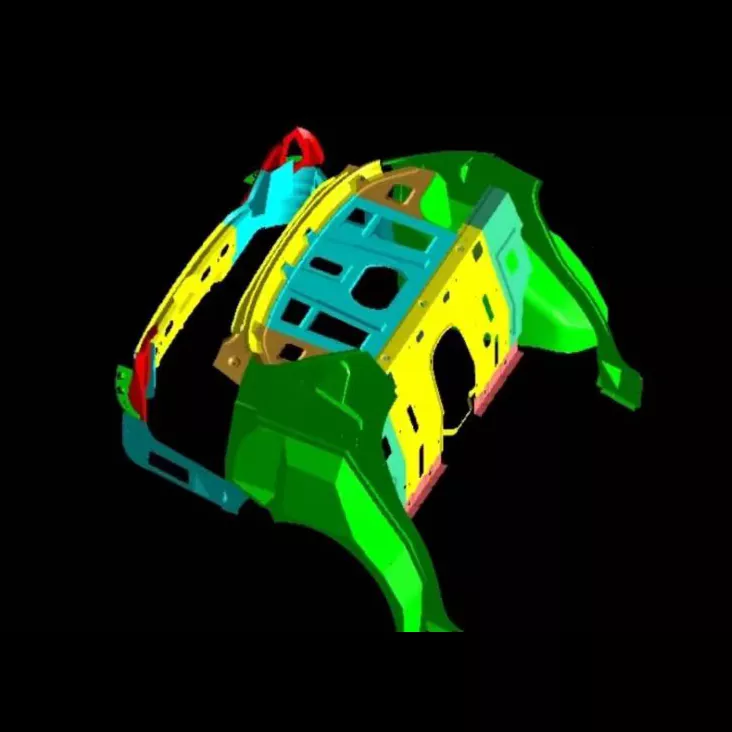 Lisovacie raznice na zostavu automobilového kufra